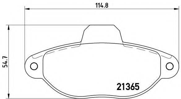 BREMBO P 23 054