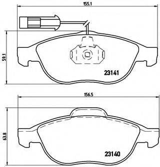 BREMBO P 23 075