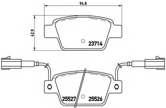 BREMBO P 23 135