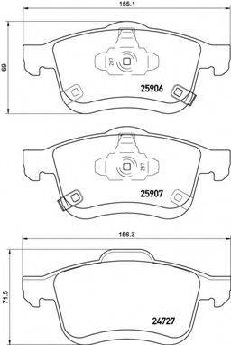 BREMBO P 23 156