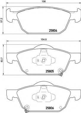BREMBO P 28 076