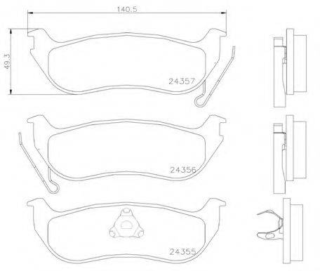 BREMBO P 37 009