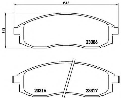 BREMBO P 54 037