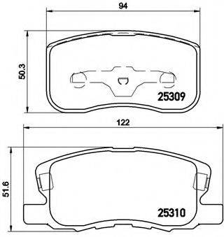 BREMBO P 54 046