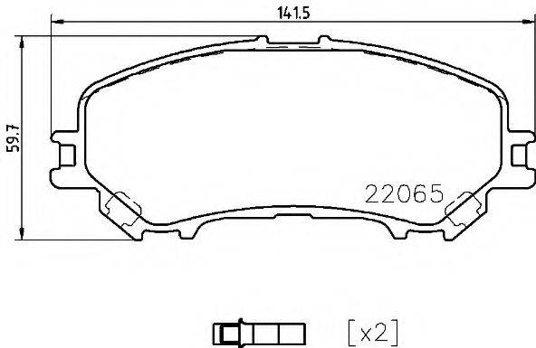 BREMBO P 56 099
