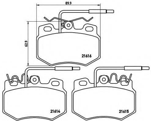 BREMBO P 61 041