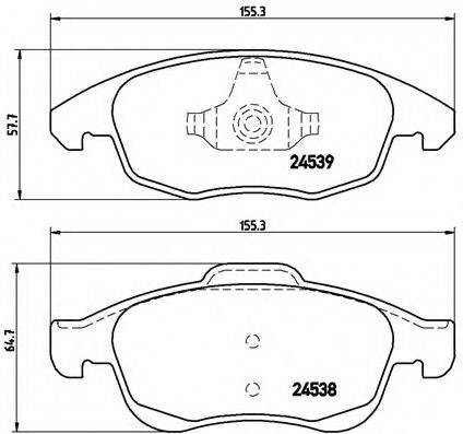 BREMBO P 61 083
