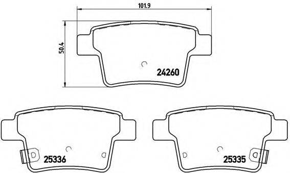 BREMBO P 66 002