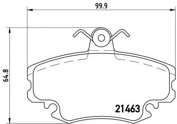 BREMBO P 68 008