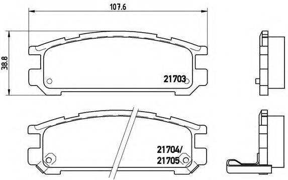 BREMBO P 78 005