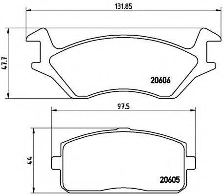 BREMBO P 83 004