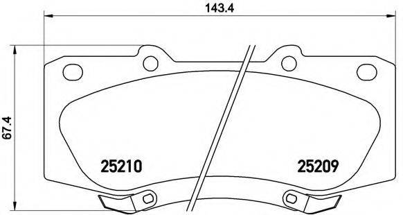 BREMBO P 83 140