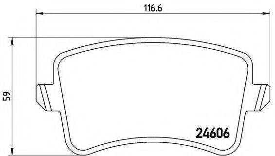 BREMBO P 85 100