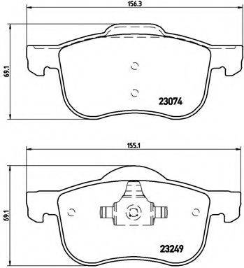 BREMBO P 86 020