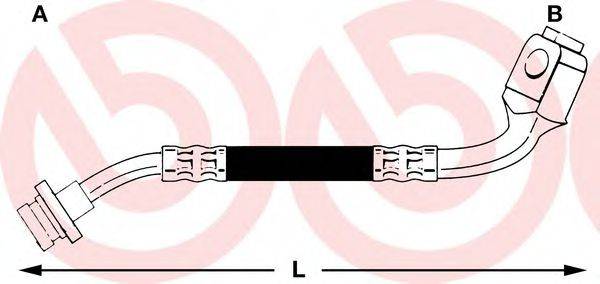 DENNIS LH0153 Гальмівний шланг