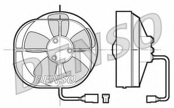 FIAT 107530002 Вентилятор салону