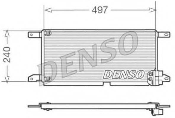 NRF 35055 Конденсатор, кондиціонер
