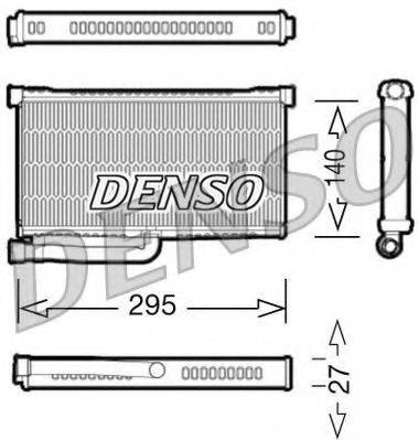 AUDI 4F0819031B Теплообмінник, опалення салону