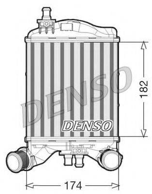 DENSO DIT09111 Інтеркулер