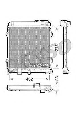 BEHR 56250 Радіатор, охолодження двигуна