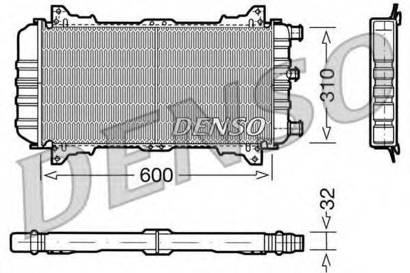 FORD 3241911 Радіатор, охолодження двигуна