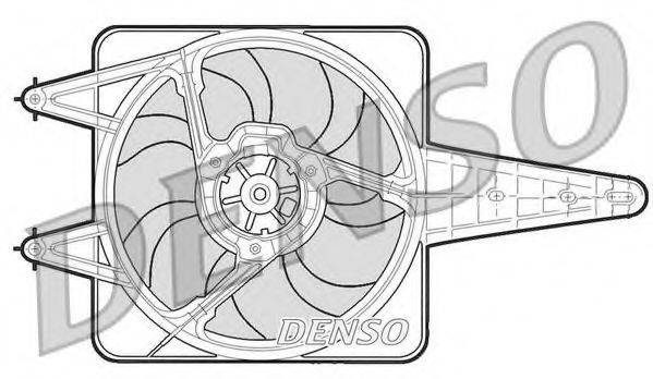 FIAT 7615023 Вентилятор, охолодження двигуна