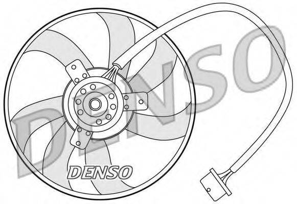 VW 1J0 959 455 L Вентилятор, охолодження двигуна