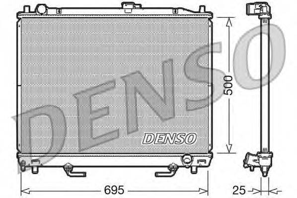 MITSUBISHI MR993037 Радіатор, охолодження двигуна