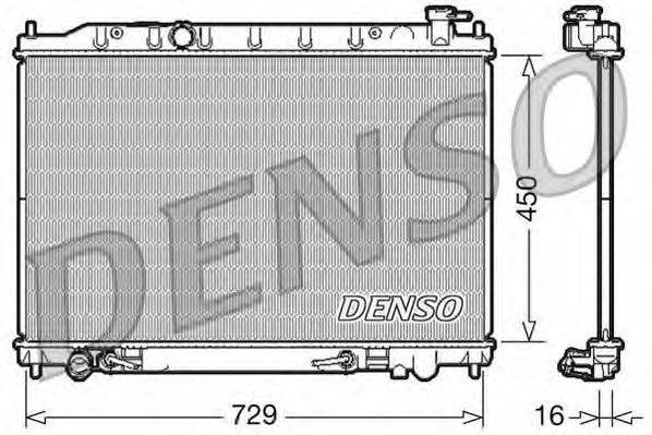 NISSAN 21460CB000 Радіатор, охолодження двигуна