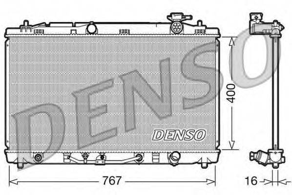 TOYOTA 16400AD010 Радіатор, охолодження двигуна