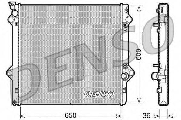 TOYOTA 1640050310 Радіатор, охолодження двигуна