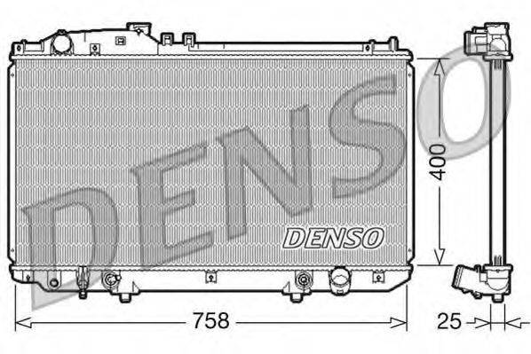 LEXUS 1640050280 Радіатор, охолодження двигуна