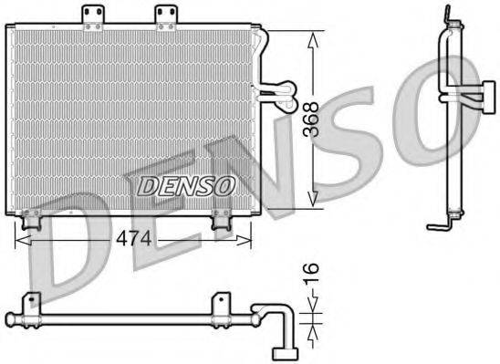 JEEP 55037512AA Конденсатор, кондиціонер