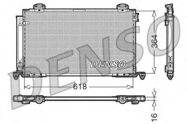 TOYOTA 8845005111 Конденсатор, кондиціонер