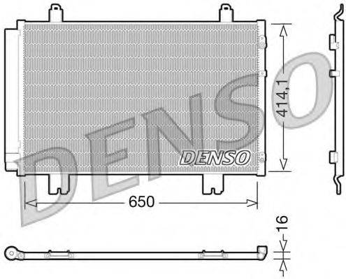 LEXUS 8846050201 Конденсатор, кондиціонер