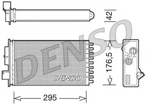 IVECO 42561533 Теплообмінник, опалення салону