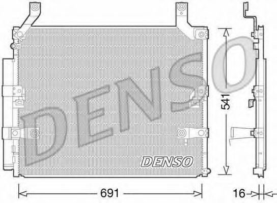LEXUS 88460-60903 Конденсатор, кондиціонер