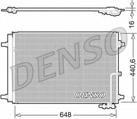 VW 4H0260401C Конденсатор, кондиціонер
