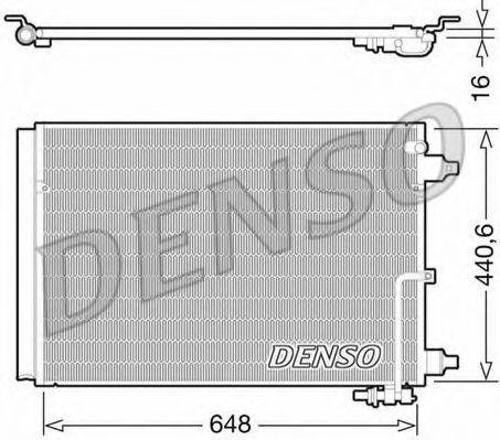 VW 4H0260401D Конденсатор, кондиціонер