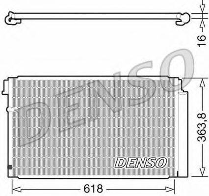 HONDA 80100-SNN-A430-M1 Конденсатор, кондиціонер