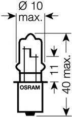 OSRAM 64130 Лампа розжарювання, основна фара