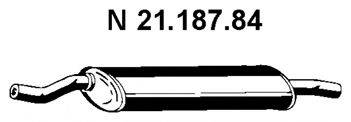 ROSI 11802 Глушник вихлопних газів кінцевий