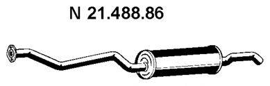 BOSAL 290-249 Глушник вихлопних газів кінцевий