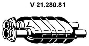 TESH 210014 Передглушувач вихлопних газів