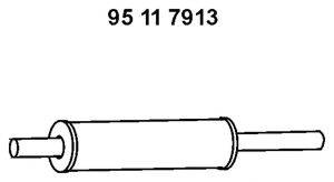 TESH 220351 Передглушувач вихлопних газів