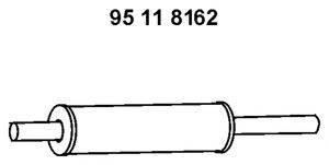 TESH 210580 Передглушувач вихлопних газів