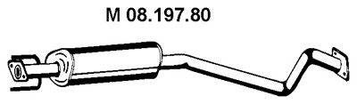 ROSI 05403 Середній глушник вихлопних газів