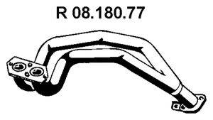 OPEL 854062 Труба вихлопного газу