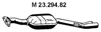 TESH 230664 Середній глушник вихлопних газів