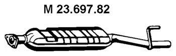 ERNST 351164 Середній глушник вихлопних газів